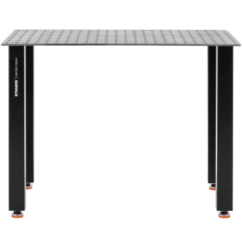 Stół spawalniczy montażowy perforowany blat 10 mm 120 x 80 cm do 150 kg