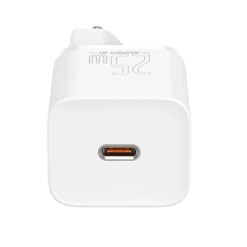 Super szybka ładowarka USB-C 25W Power Delivery Quick Charge - biały