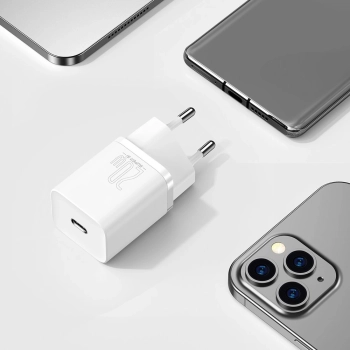 Szybka ładowarka do Iphone Super Si 1C 20W Power Delivery + kabel USB-C - Lightning 1m biały