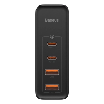 Szybka ładowarka sieciowa GaN2 Pro USB USB-C QC PD 100W czarny
