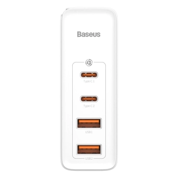Szybka ładowarka sieciowa GaN2 Pro USB USB-C QC PD 100W biały