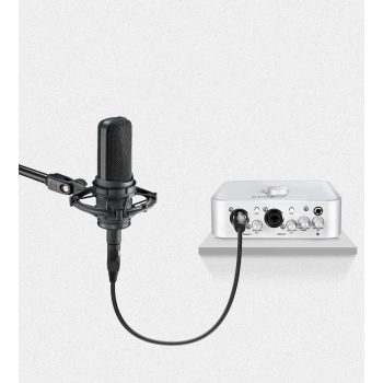 Przedłużacz do kabla przewodu audio do mikrofonu XLR 3m czarny