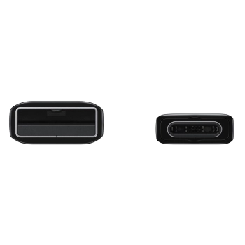 Kabel przewód USB-A - USB-C 1,5m czarny
