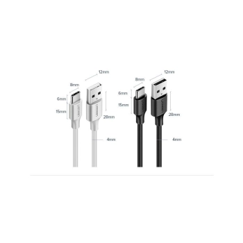 Kabel przewód USB - USB-C 3A 3m czarny