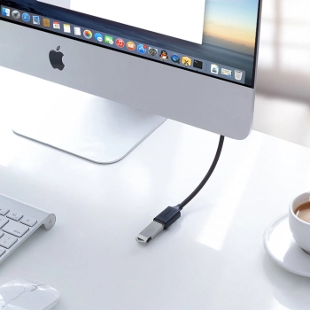 Przedłużacz adapter do kabla przewodu USB 2.0 50cm czarny