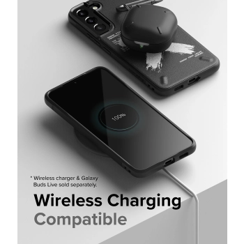 Wytrzymałe etui pokrowiec Galaxy S22+ Onyx Design X czarny