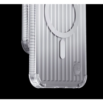 Magnetyczne etui iPhone 14 Plus MagSafe PQY Go Out Series laser color