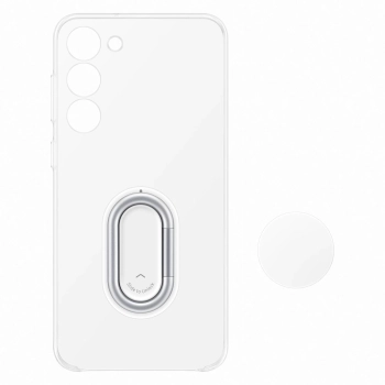Etui pokrowiec z podstawką Samsung Galaxy S23+ Clear Gadget Case przezroczyste