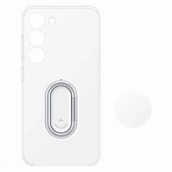 Etui pokrowiec z podstawką Samsung Galaxy S23 Clear Gadget Case przezroczyste