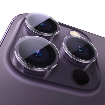 Szkło hartowane ochronne na aparat do iPhone 14 Pro / 14 Pro Max + zestaw montażowy