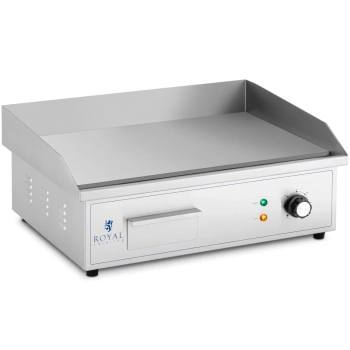 Grill elektryczny płyta grillowa gładka 530 x 350 mm 3000 W