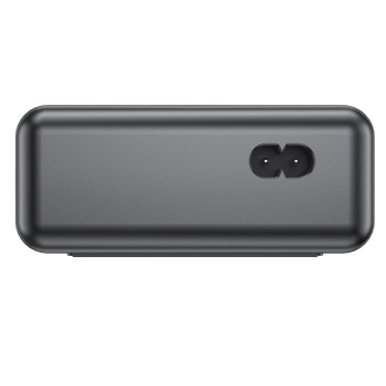 Stacja zasilania ładowarka PD 218W GaN z 4 portami 3x USB-C + USB-A szary