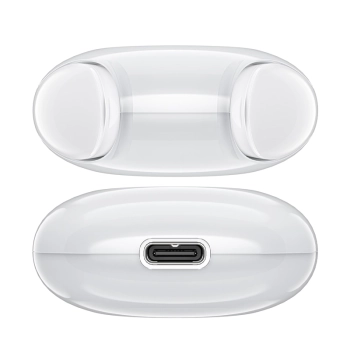 Słuchawki bezprzewodowe T9 Bluetooth 5.3 douszne USB-C białe