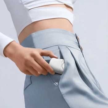 Mini powerbank 5000mAh 15W iPhone Lightning i ładowarką do Apple Watch - biały