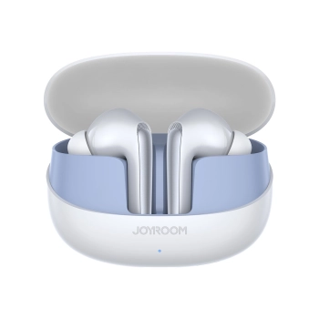 Słuchawki Funpods douszne TWS z Bluetooth 5.4 ANC i ochroną IP54 - białe