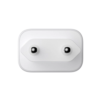 Ładowarka sieciowa 2x USB-C 20W PD QC 3.0 - biała