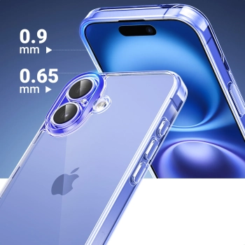 Etui case Classy Clear Protective Case na iPhone 16 Plus - przezroczyste