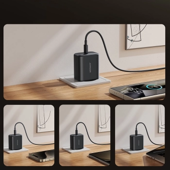 Ładowarka sieciowa 45W GaN do Samsung Ultra - czarna