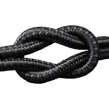 Kabel przewód w oplocie USB-C - iPhone Lightning 30W 1.2m - czarny