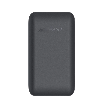 Ładowarka sieciowa płaska 65W GaN 2 USB-C USB-A ultra cienka - czarna