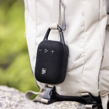 Mały turystyczny głośnik bezprzewodowy Mirtune H1 Bluetooth 8W - czarny