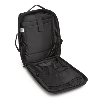 Plecak torba Premium na laptopa 15.6'' z paskiem USB 42x8x28cm - czarny