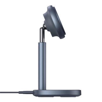 2w1 Ładowarka indukcyjna Orbit 2 Pro MagSafe Qi2 20W z chłodzeniem - szara
