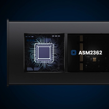 Obudowa kieszeń na dysk M.2 NVMe 10Gbps + kabel USB-C - USB-A / USB-C - USB-C - czarna