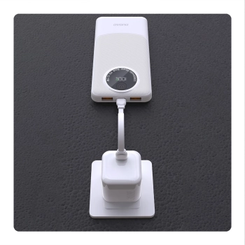 Powerbank K12Pro 20000mAh 22.5W PD USB-A USB-C - biały