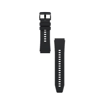 Pasek silikonowy do zegarka Huawei Watch GT 2/3/4/2 Pro/3 Pro/4 Pro/GT 2e 46mm - czarny