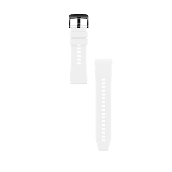 Pasek silikonowy do zegarka Huawei Watch GT 2/3/4/2 Pro/3 Pro/4 Pro/GT 2e 46mm - biały
