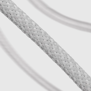 Kabel przewód w oplocie USB-C 60W 1.5m - szary