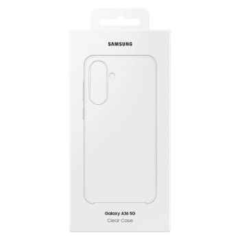 Etui silikonowe pokrowiec Samsung Clear Case do Samsung Galaxy A36 5G - przezroczyste