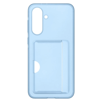 Etui Samsung Card Slot Case z kieszenią na karty na Samsung Galaxy A56 5G - niebieskie
