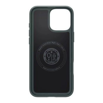 Etui pokrowiec na iPhone 16 Pro Max Thin Fit MagSafe - zielone