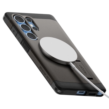 Etui case na Samsung Galaxy S25 Ultra Tough Armor MagSafe - szary