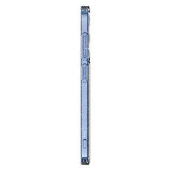 Etui na Samsung Galaxy S25 Liquid Crystal - brokatowo przezroczyste