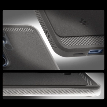 Etui na Samsung Galaxy S25 Rugged Armor Mag MagSafe - szare