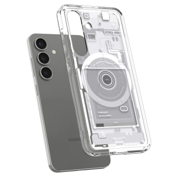 Etui na Samsung Galaxy S25 Zero One Ultra Hybrid Mag - białe