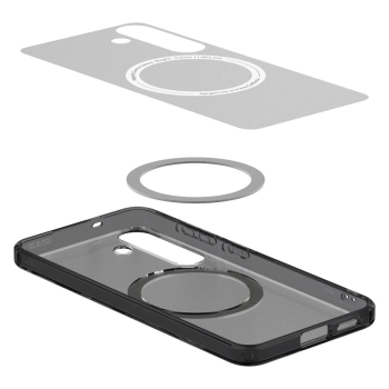 Etui Ultra Hybrid Mag na Samsung Galaxy S25 Zero One - czarne