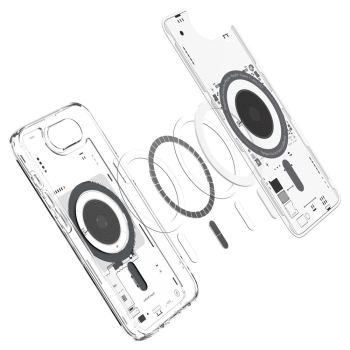 Etui case na iPhone 16e Neo One Ultra Hybrid MagSafe - przezroczyste