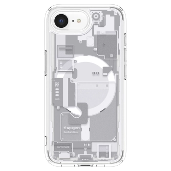 Etui case na iPhone 16e Zero One Ultra Hybrid MagSafe - białe