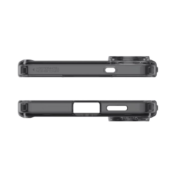 Etui na Samsung Galaxy S25 Edge z nadrukiem Ultra Hybrid Mag z MagSafe - czarne