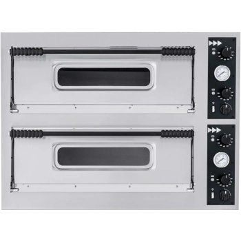 Piec do pizzy podwójny Basic XL 44 8 pizz 12000W - Hendi 226957