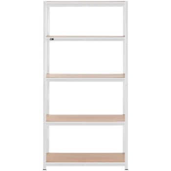 Regał magazynowy metalowy 5 półek 750 kg 100 x 60 x 197 cm szary