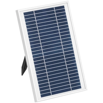 Fontanna kaskada ogrodowa solarna wielopoziomowa z oświetleniem LED wzór skały 6 W