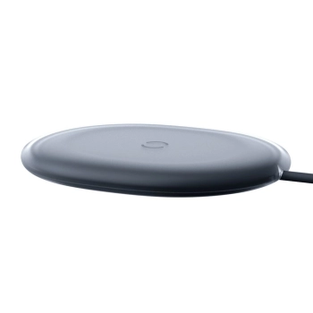 Bezprzewodowa ładowarka Jelly Qi 15W do telefonu słuchawek + kabel USB - USB-C czarny