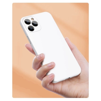 Elastyczne żelowe etui do iPhone 12 Pro Max Liquid Silica Gel Case czerwony