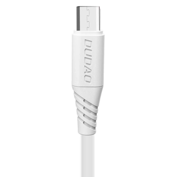 Przewód kabel USB - micro USB 5A 1m biały