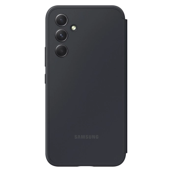 Etui pokrowiec z klapką okienkiem portfel na kartę Galaxy A54 5G Smart View Wallet czarne